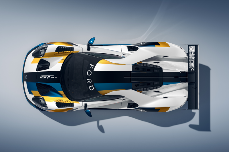 Illustration for article titled The Ford GT MkII Goes Out With a $1.2 Million Bang